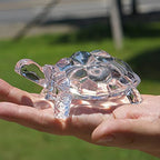 Lucky Crystal Turtle Desk Ornament
