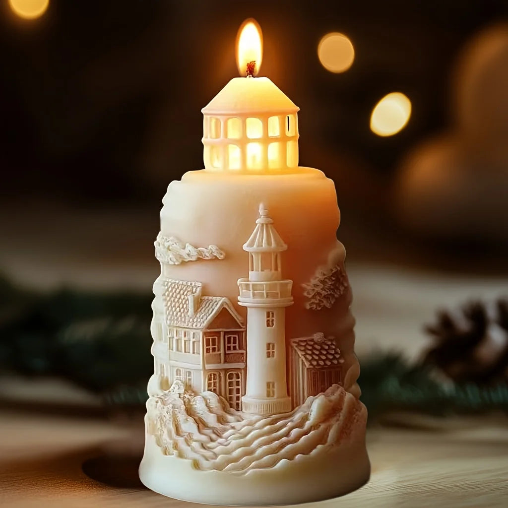 Villa House Silicone Candle Mold