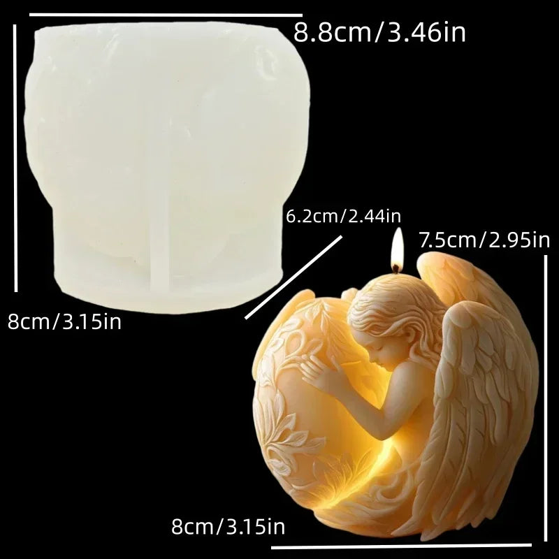 Elf Angel Candle Silicone Mold