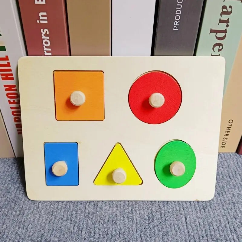 Wooden Shape Matching Puzzle Toy