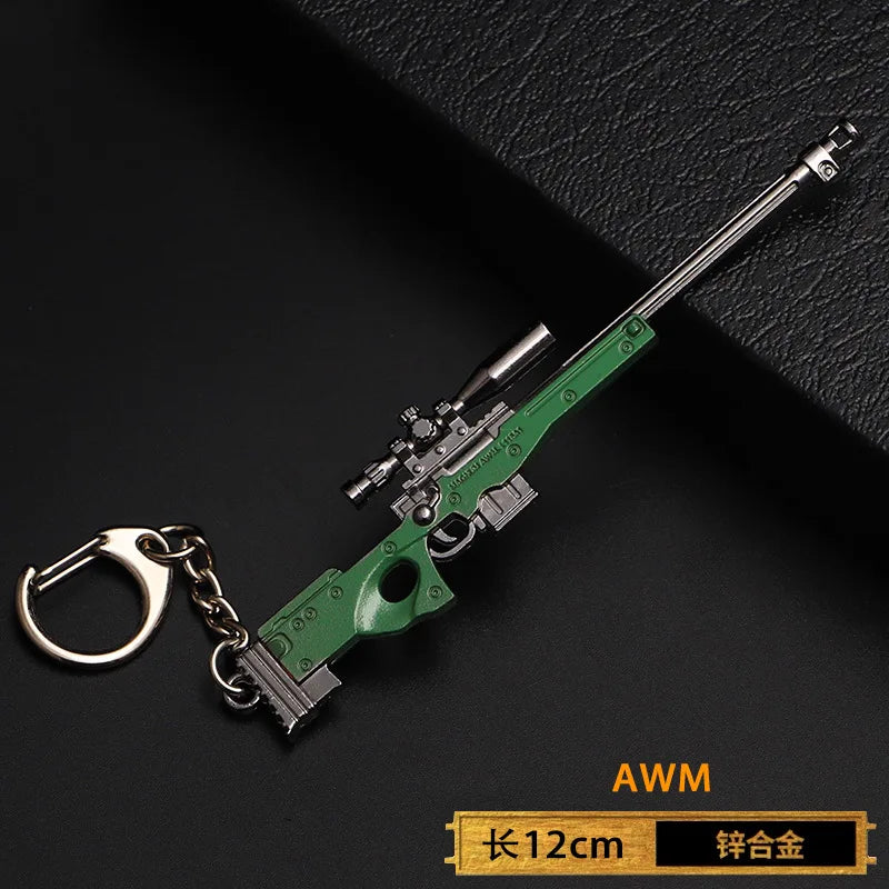 Mini Gun Keychain