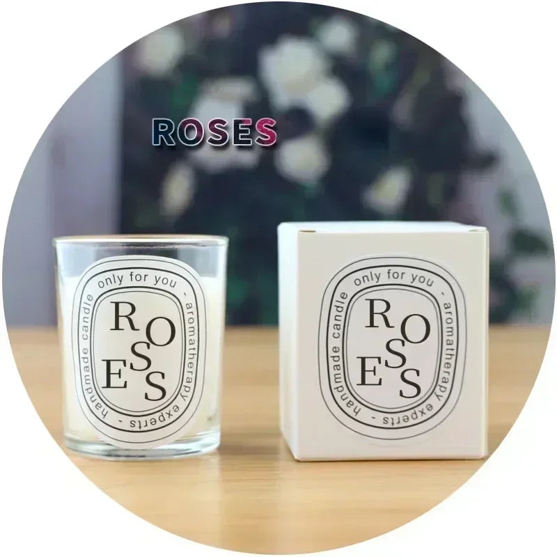 Romantic Vanilla Scented Candle Gift Jar