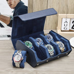 Luxury Leather Watch Travel Case