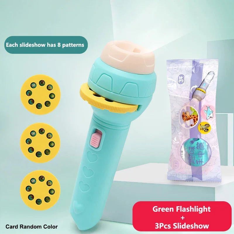Magical Story Projector Flashlight Toy for Kids
