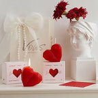 3D Heart-Shaped Love Candle