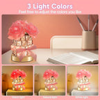 Rose Crystal Glow Lamp