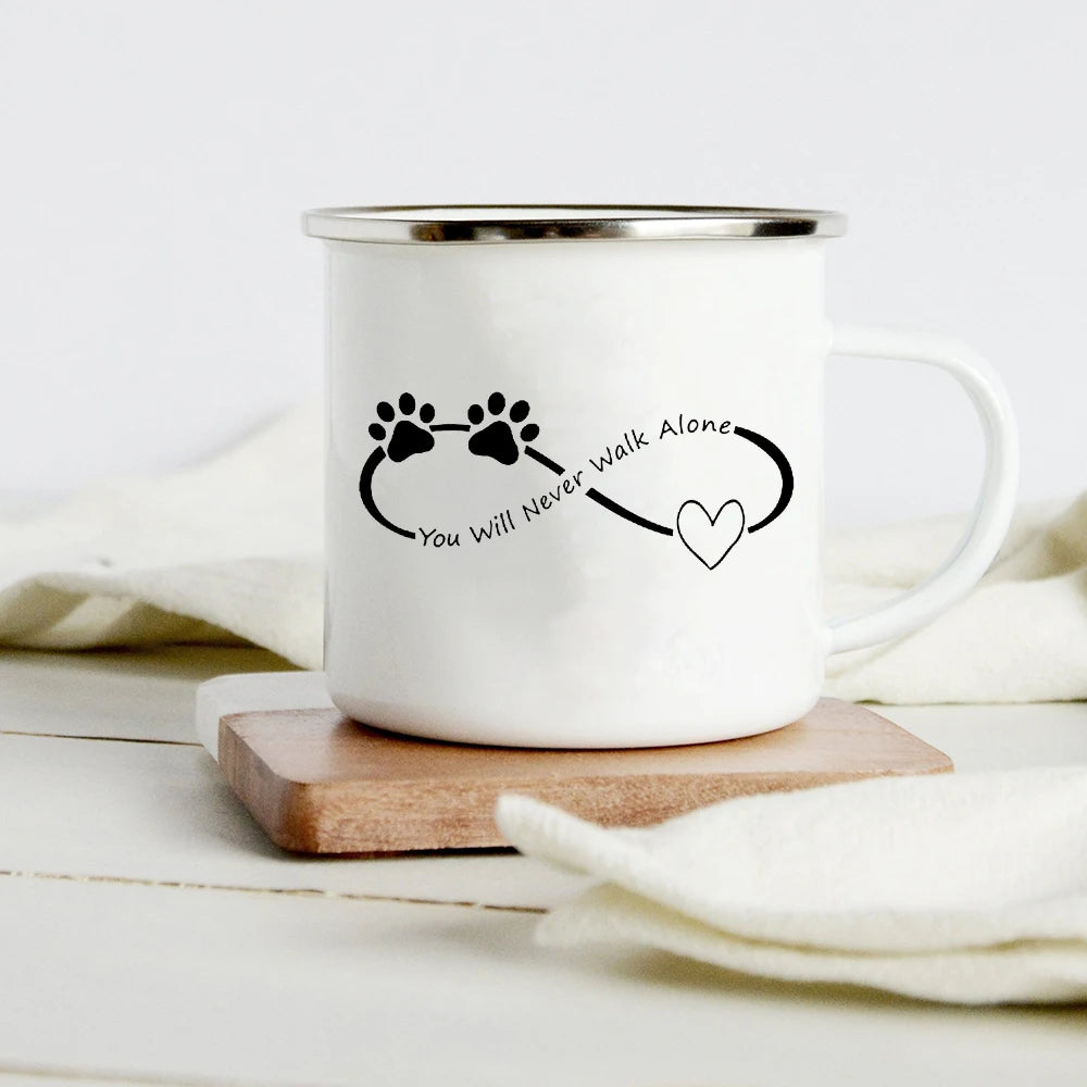 Funny Dachshund Enamel Mug