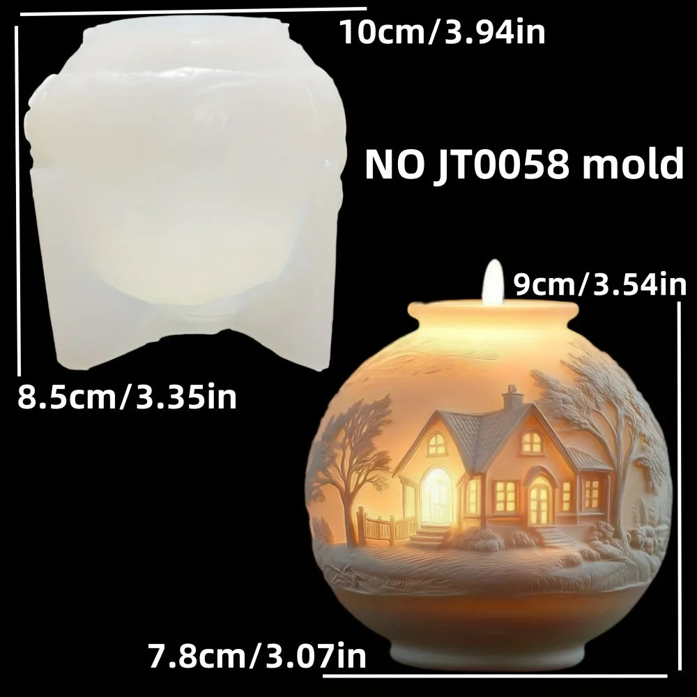 Villa House Silicone Candle Mold