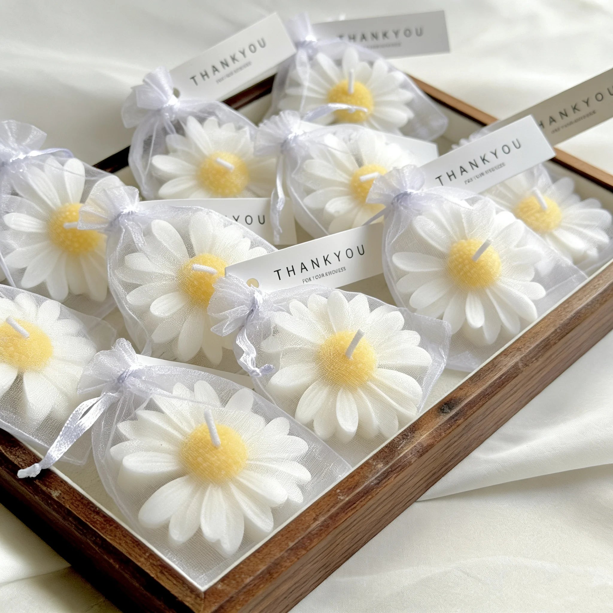 Daisy Flower Scented Soy Wax Candles