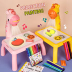LED Projector Drawing Table for Kids