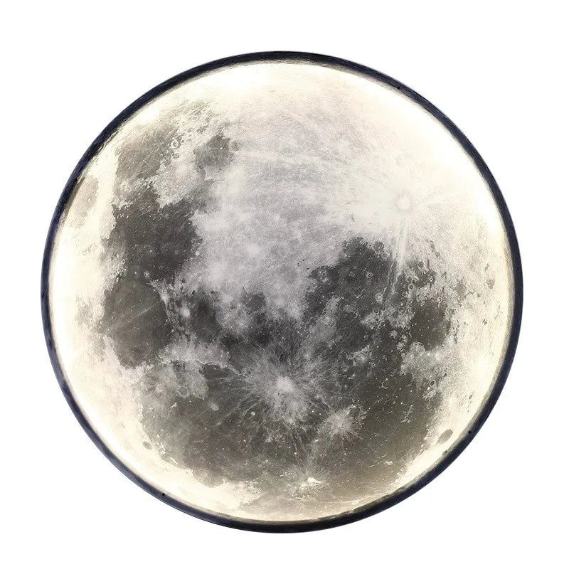 Dimmable LED Moon Wall Light