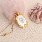 Birth Flower Necklace