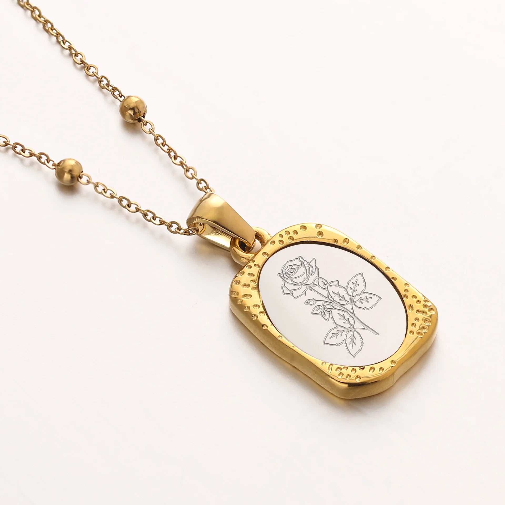 Birth Flower Necklace