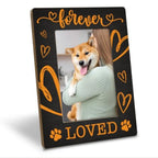 Forever Loved Pet Memorial Picture Frame