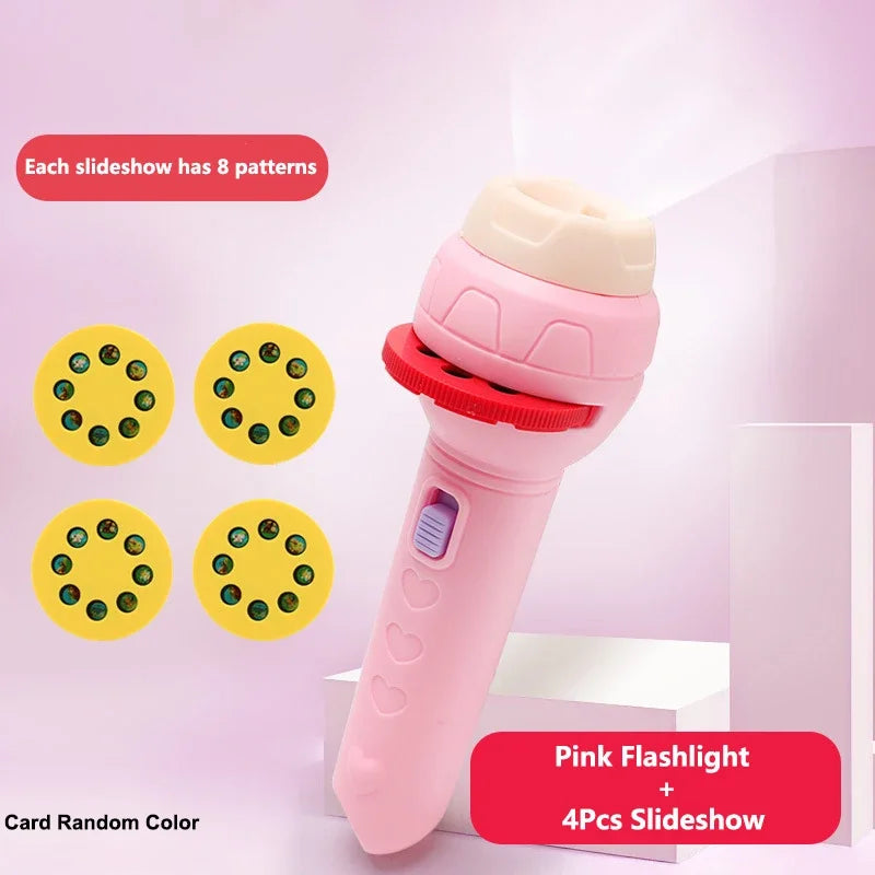 Magical Story Projector Flashlight Toy for Kids