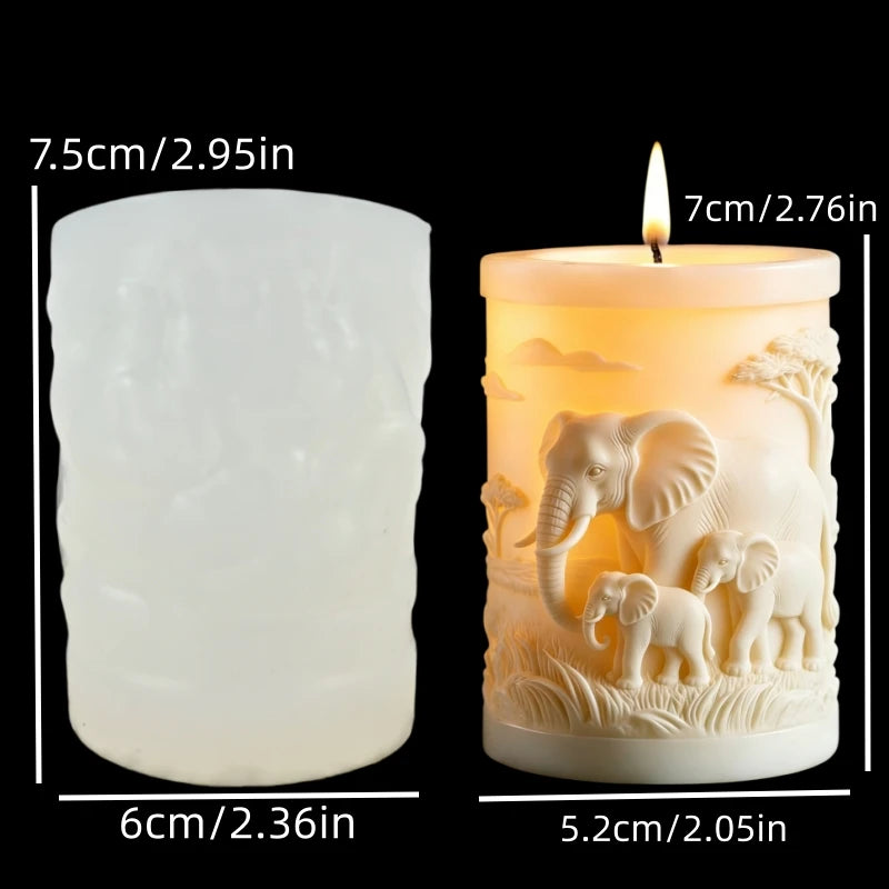 Elf Angel Candle Silicone Mold