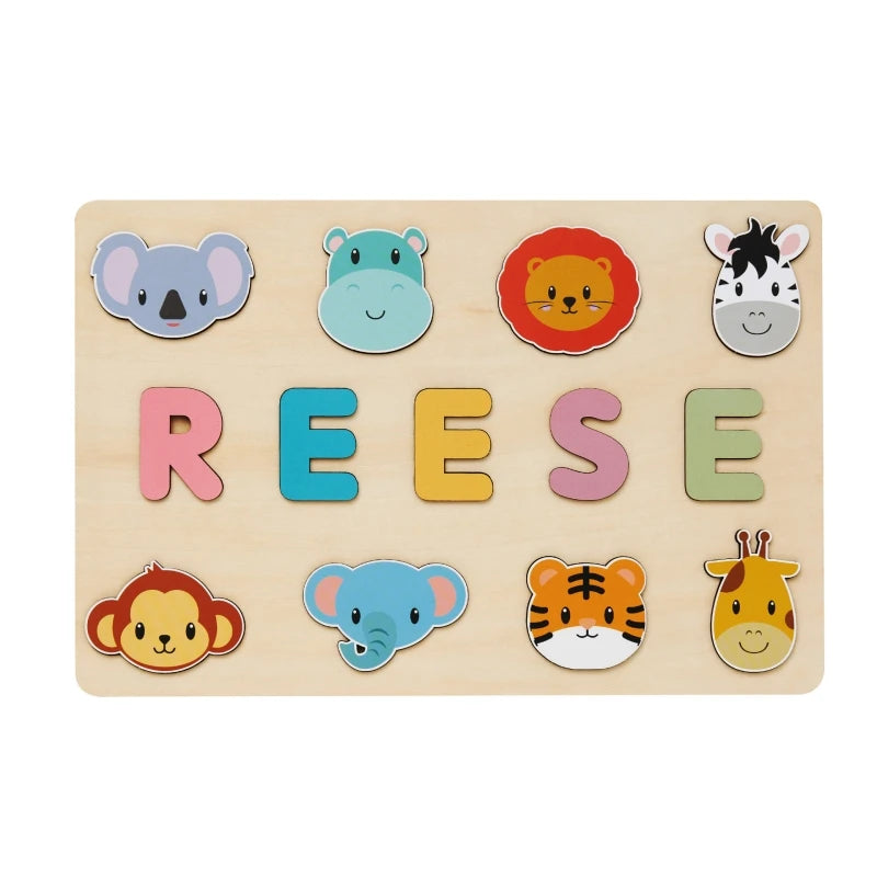 Wooden Name Puzzle for Kids