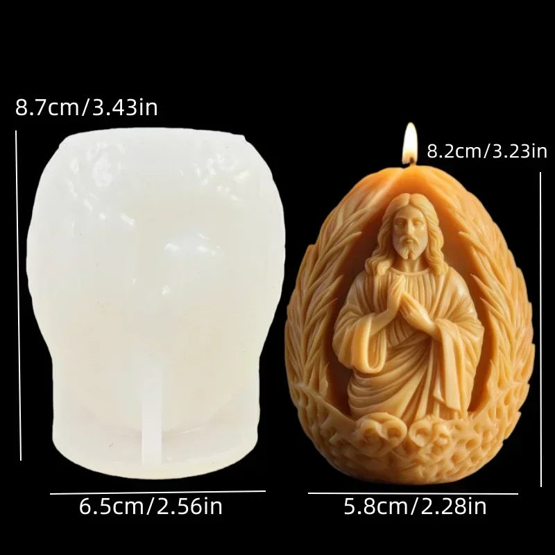 Elf Angel Candle Silicone Mold