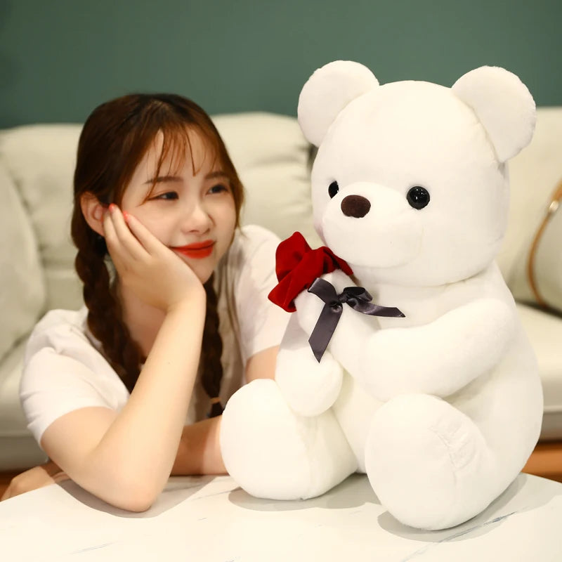 Kawaii Rose Teddy Bear Plush Gift