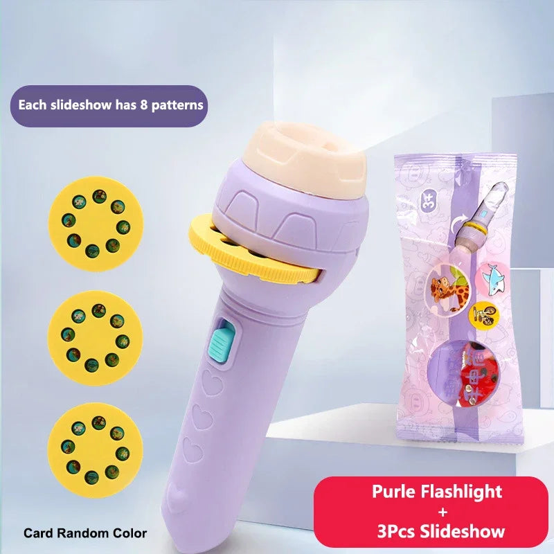 Magical Story Projector Flashlight Toy for Kids